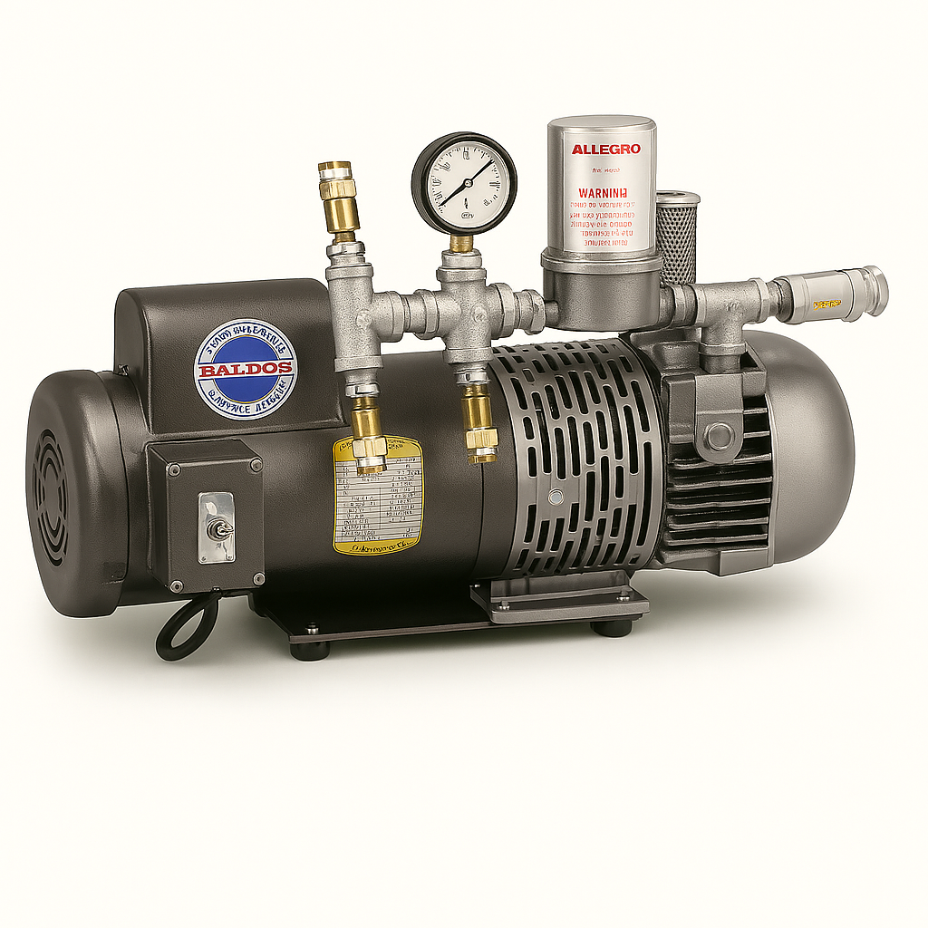 Fresh Air pump with Baldos branding on a white background