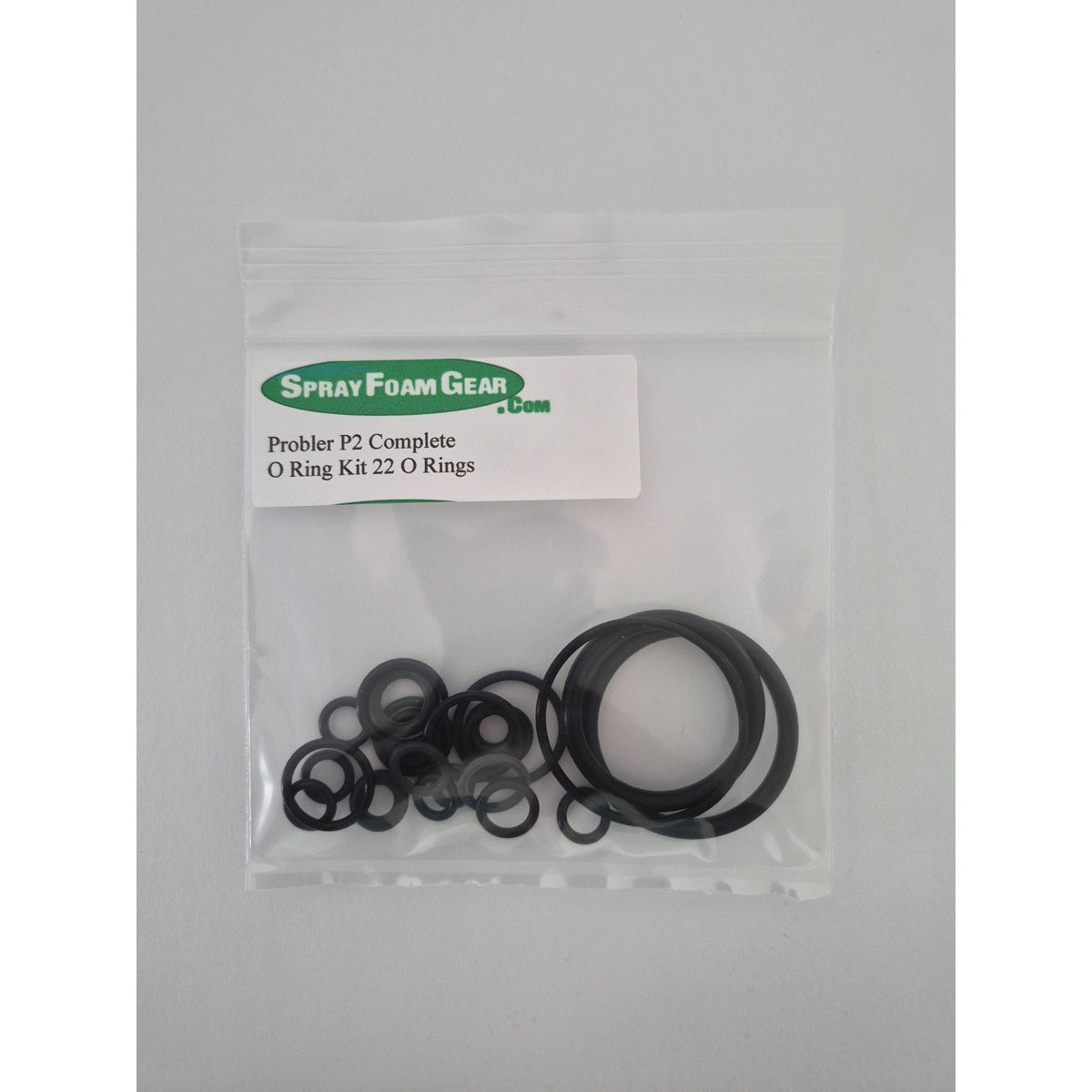 Probler P2 complete 22-piece Viton O-ring kit for spray foam gun