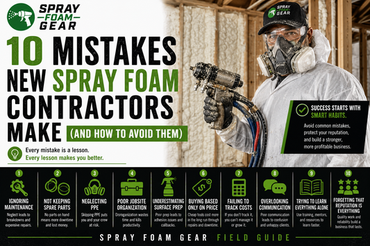 10 Mistakes New Spray Foam Contractors Make (And How to Avoid Them)