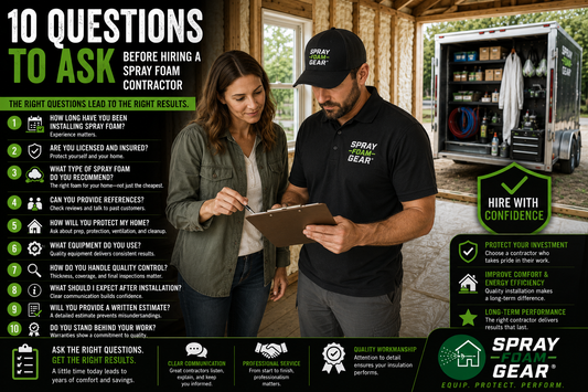 10 Questions Every Homeowner Should Ask Before Hiring a Spray Foam Contractor