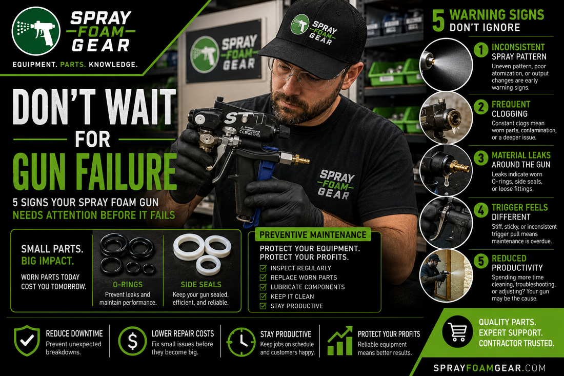 5 Signs Your Spray Foam Gun Needs Attention Before It Fails