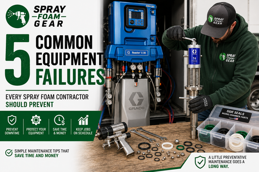 The 5 Most Common Spray Foam Equipment Failures (And How to Prevent Them)