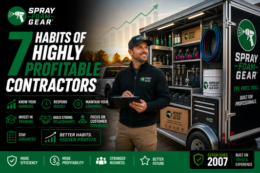 7 Habits of Highly Profitable Spray Foam Contractors