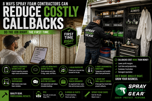 8 Ways Spray Foam Contractors Can Reduce Costly Callbacks