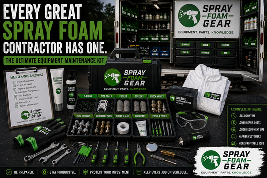 How to Build the Ultimate Spray Foam Equipment Maintenance Kit