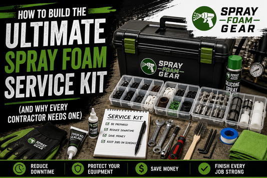 How to Build the Ultimate Spray Foam Service Kit (And Why Every Contractor Needs One)