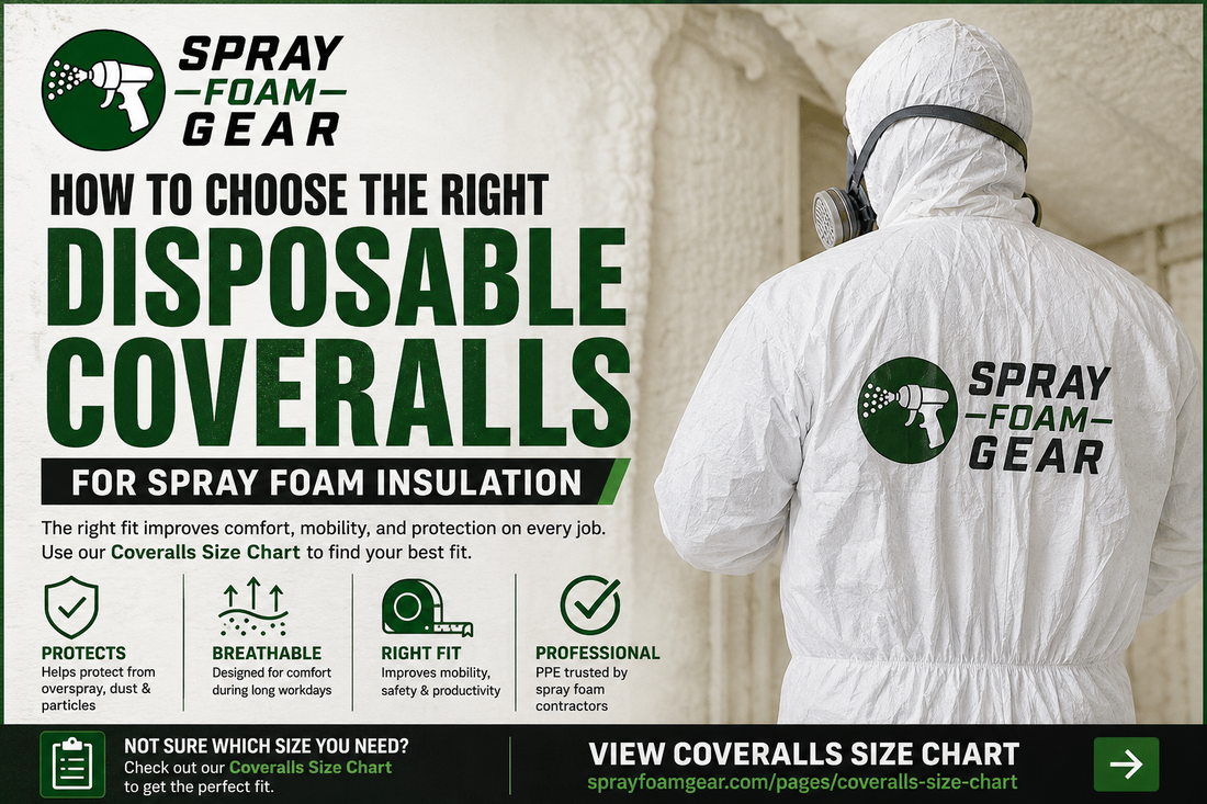 How to Choose the Right Disposable Coveralls for Spray Foam Insulation