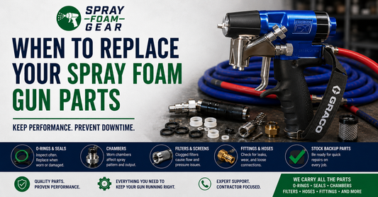 When to Replace Your Spray Foam Gun Parts