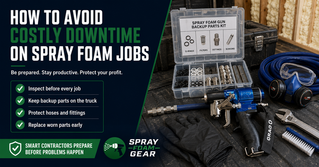 How to Avoid Costly Downtime on Spray Foam Jobs