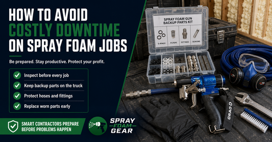 How to Avoid Costly Downtime on Spray Foam Jobs