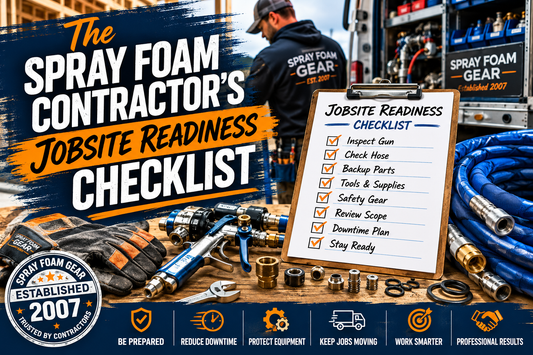 The Spray Foam Contractor’s Jobsite Readiness Checklist