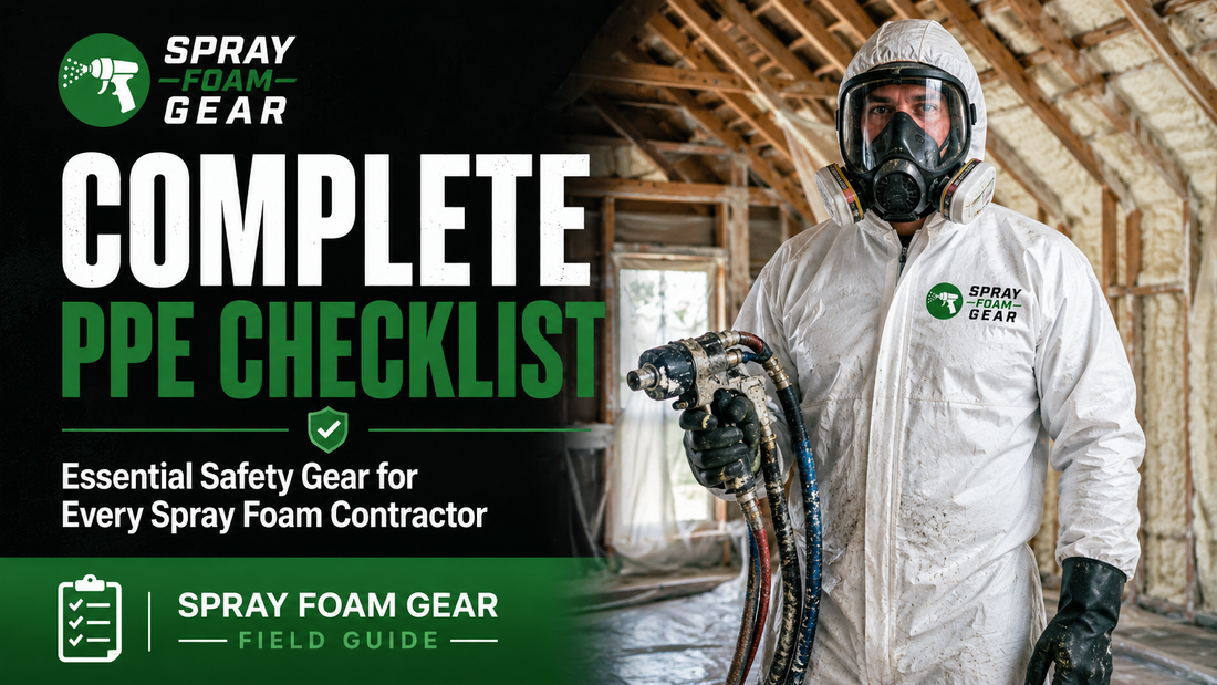 The Complete Spray Foam Contractor PPE Checklist for Every Job Site