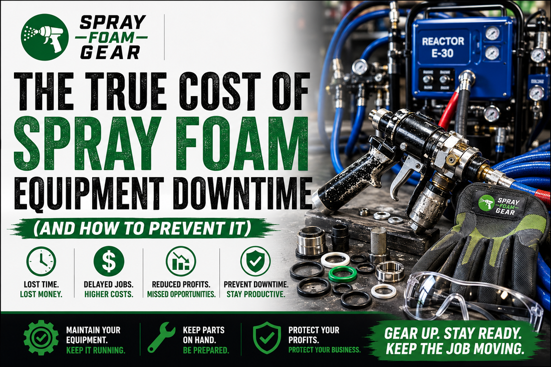 The True Cost of Spray Foam Equipment Downtime (And How to Prevent It)