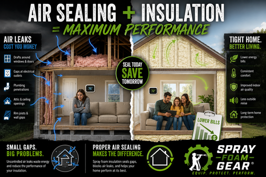 Why Air Sealing Matters Just as Much as Insulation