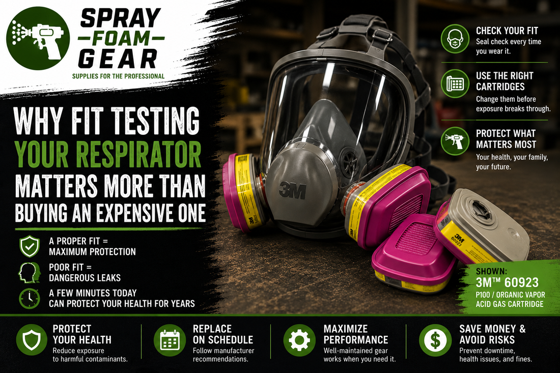 Why Fit Testing Your Respirator Matters More Than Buying an Expensive One