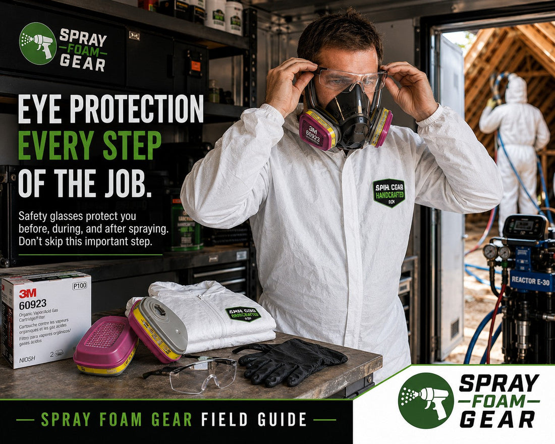 Why Safety Glasses Still Matter When You're Wearing a Full-Face Respirator