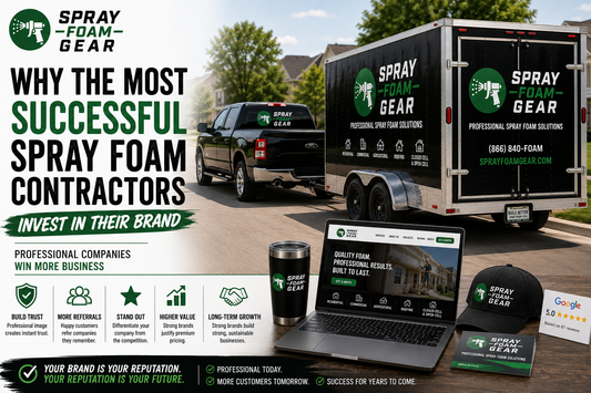 Why Every Spray Foam Contractor Should Keep a Preventive Maintenance Log