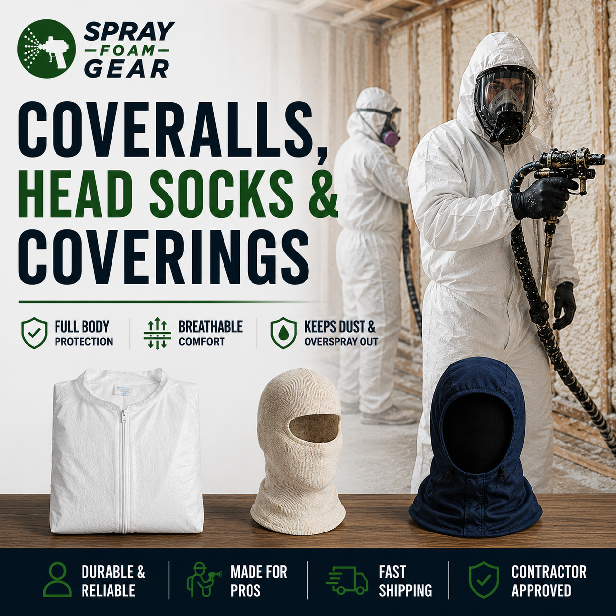 Coveralls | Head Socks | Coverings
