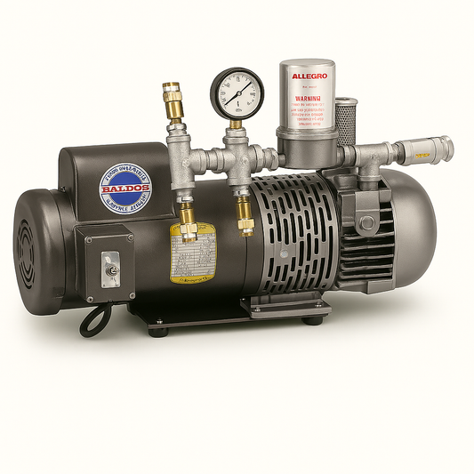 Fresh Air pump with Baldos branding on a white background