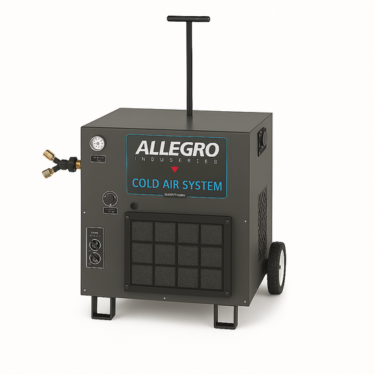 Allegro Industries cold air system on a white background